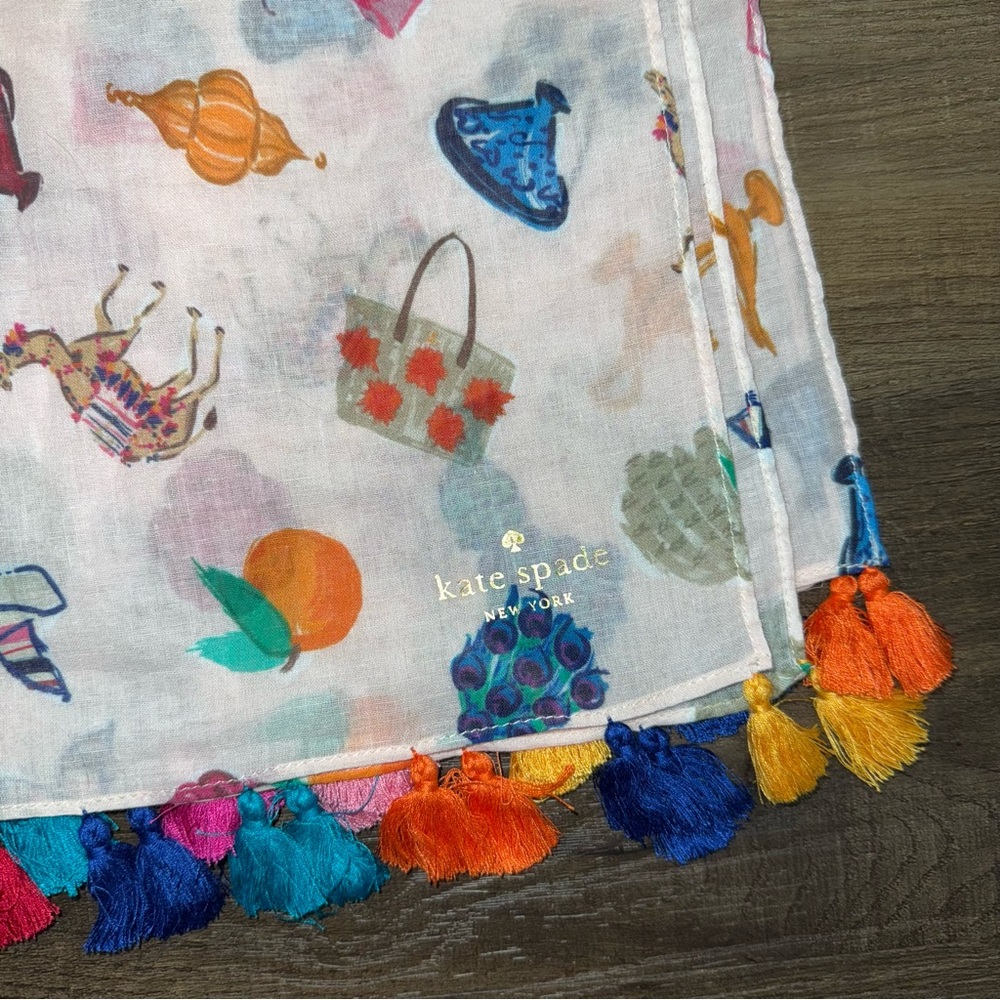 Kate Spade New York Spice Things Up Collection Scarf - Picture 2 of 4